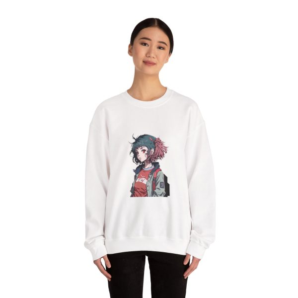 Anime-Inspired Unisex Crewneck Sweatshirt - Casual Style for Every Day